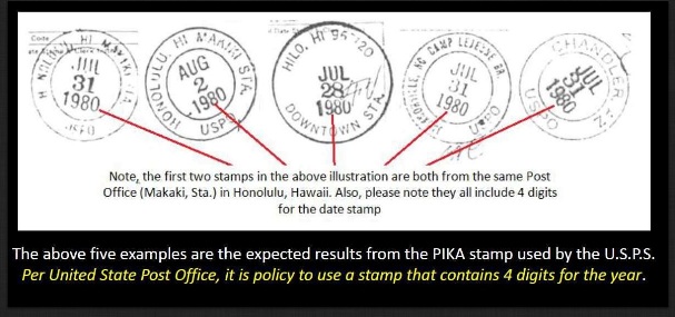 Selective Service Reg-Date-Stamps-1980